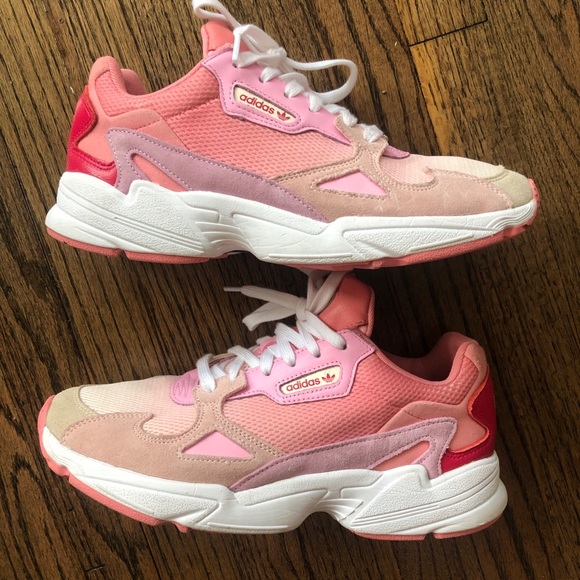 adidas Shoes - Pink Adidas Falcon Shoes